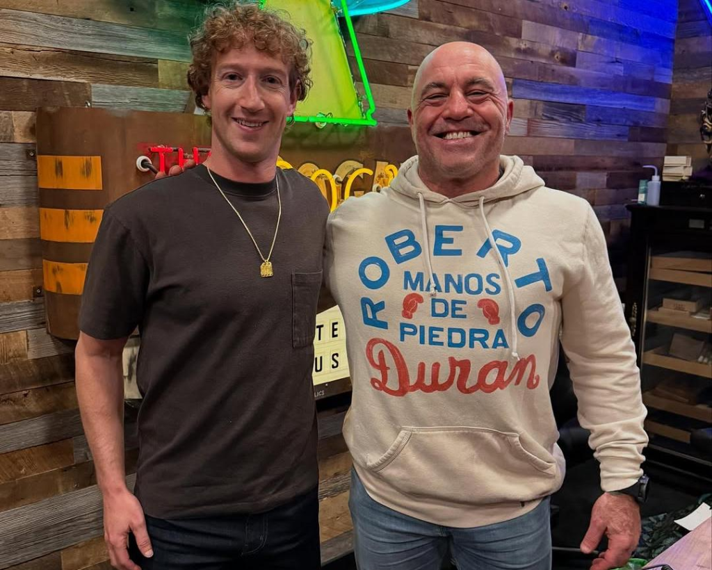 Zuck no Joe Rogan